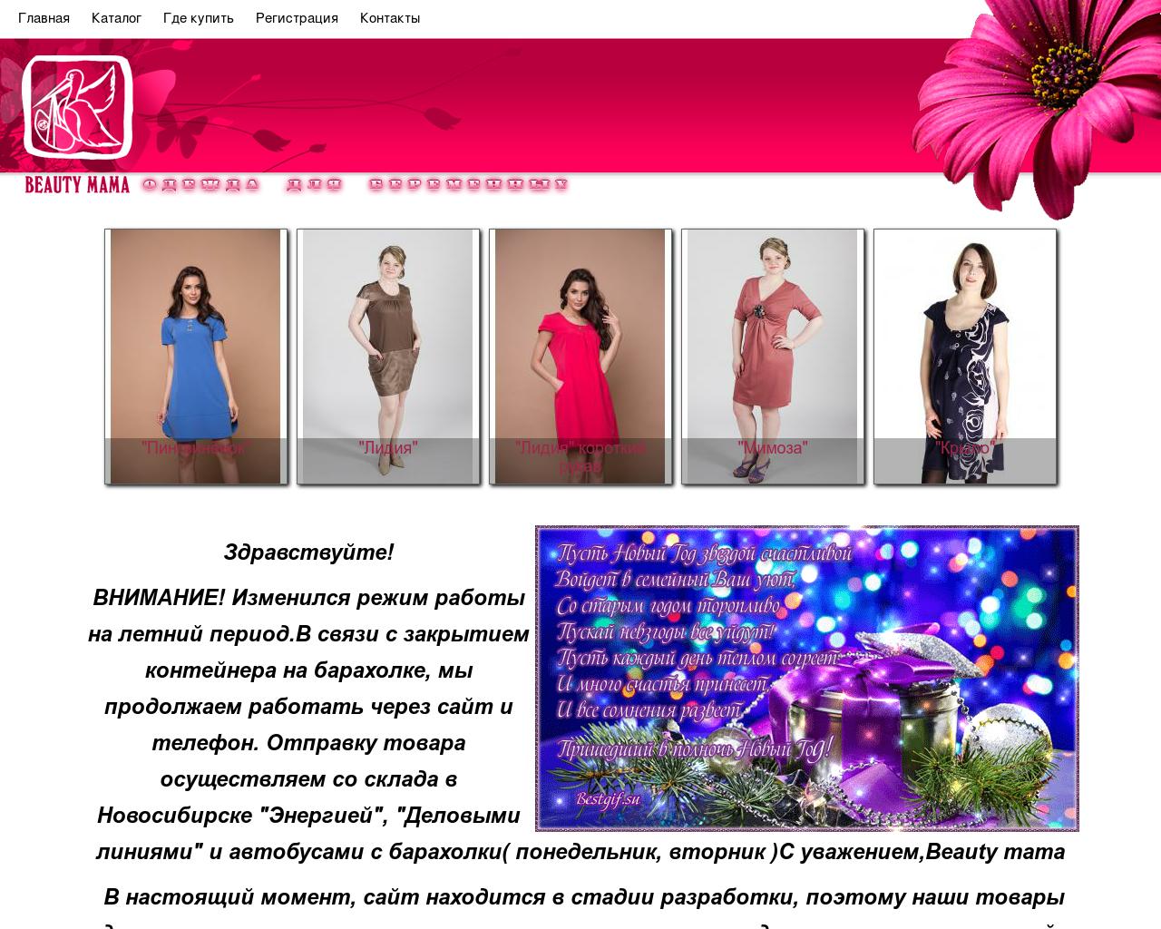 Изображение сайта bmnsk.ru в разрешении 1280x1024