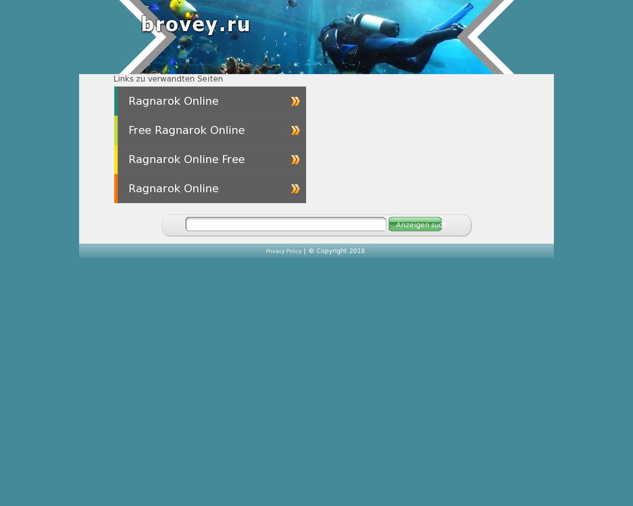 Изображение сайта brovey.ru в разрешении 1280x1024