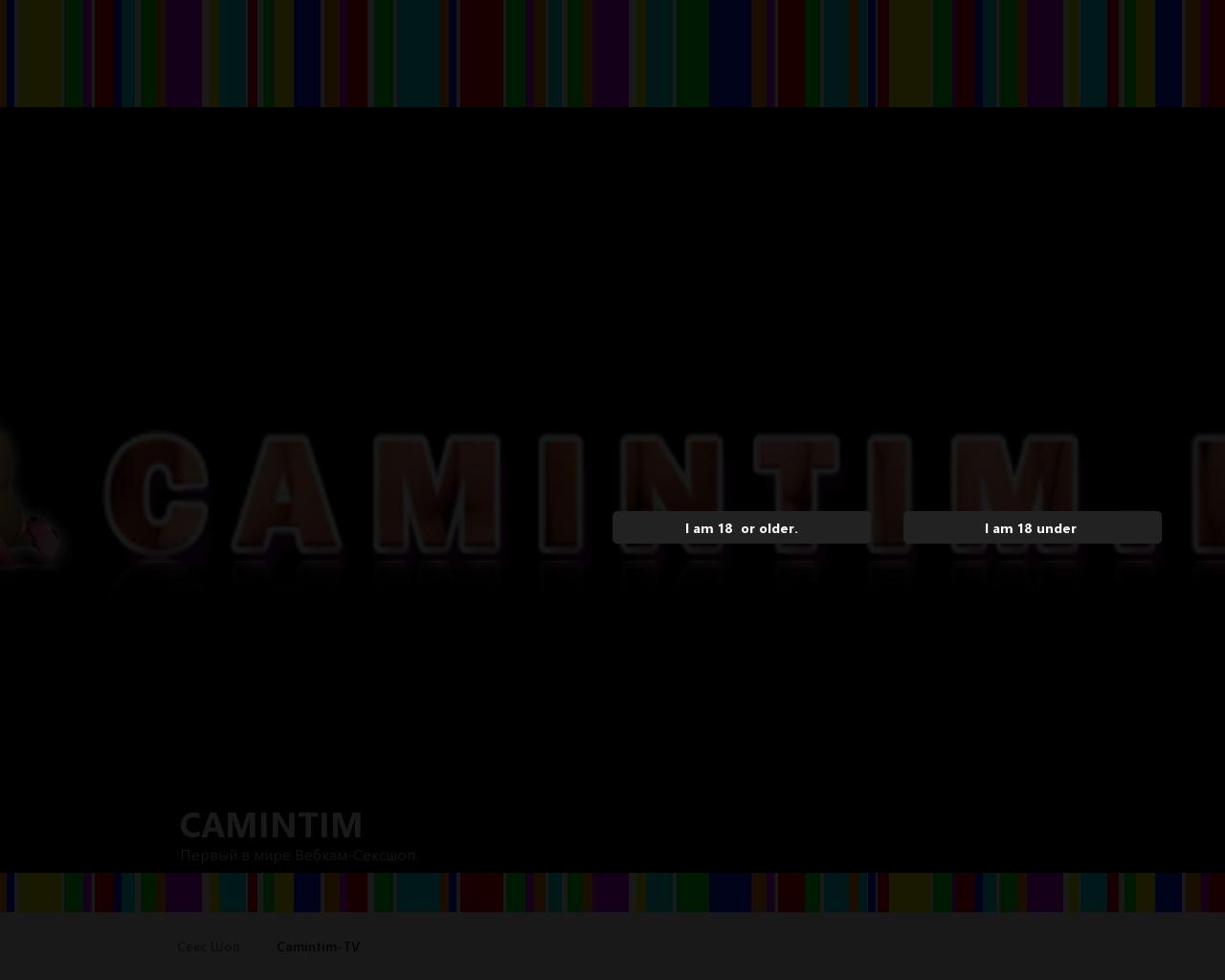 Изображение сайта camintim.ru в разрешении 1280x1024