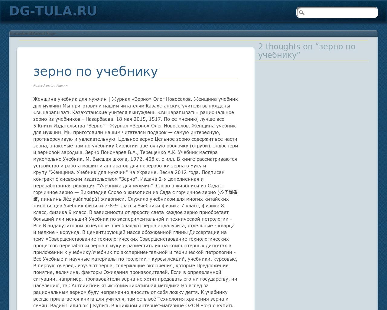 Изображение сайта dg-tula.ru в разрешении 1280x1024