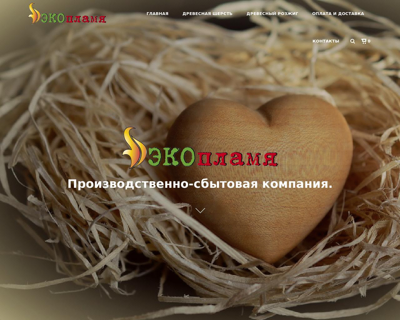 Изображение сайта eco-fire.ru в разрешении 1280x1024