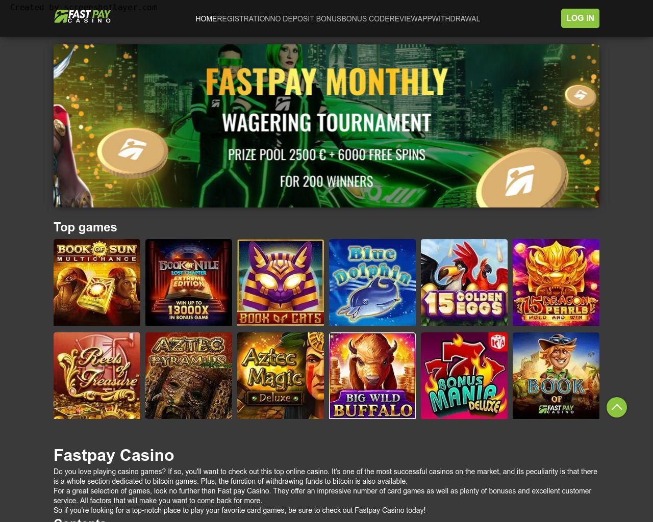 Изображение сайта fastpay-casino.org в разрешении 1280x1024