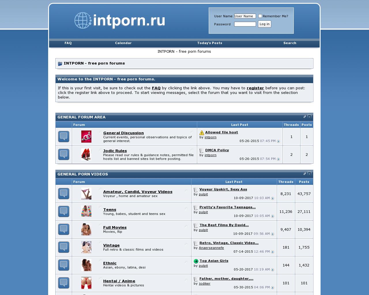 Изображение сайта intporn.ru в разрешении 1280x1024