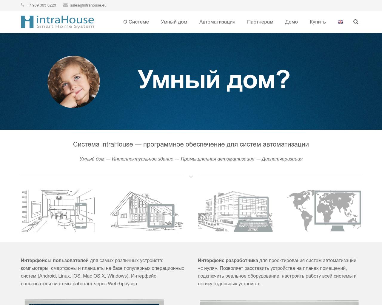 Изображение сайта intrahouse.ru в разрешении 1280x1024