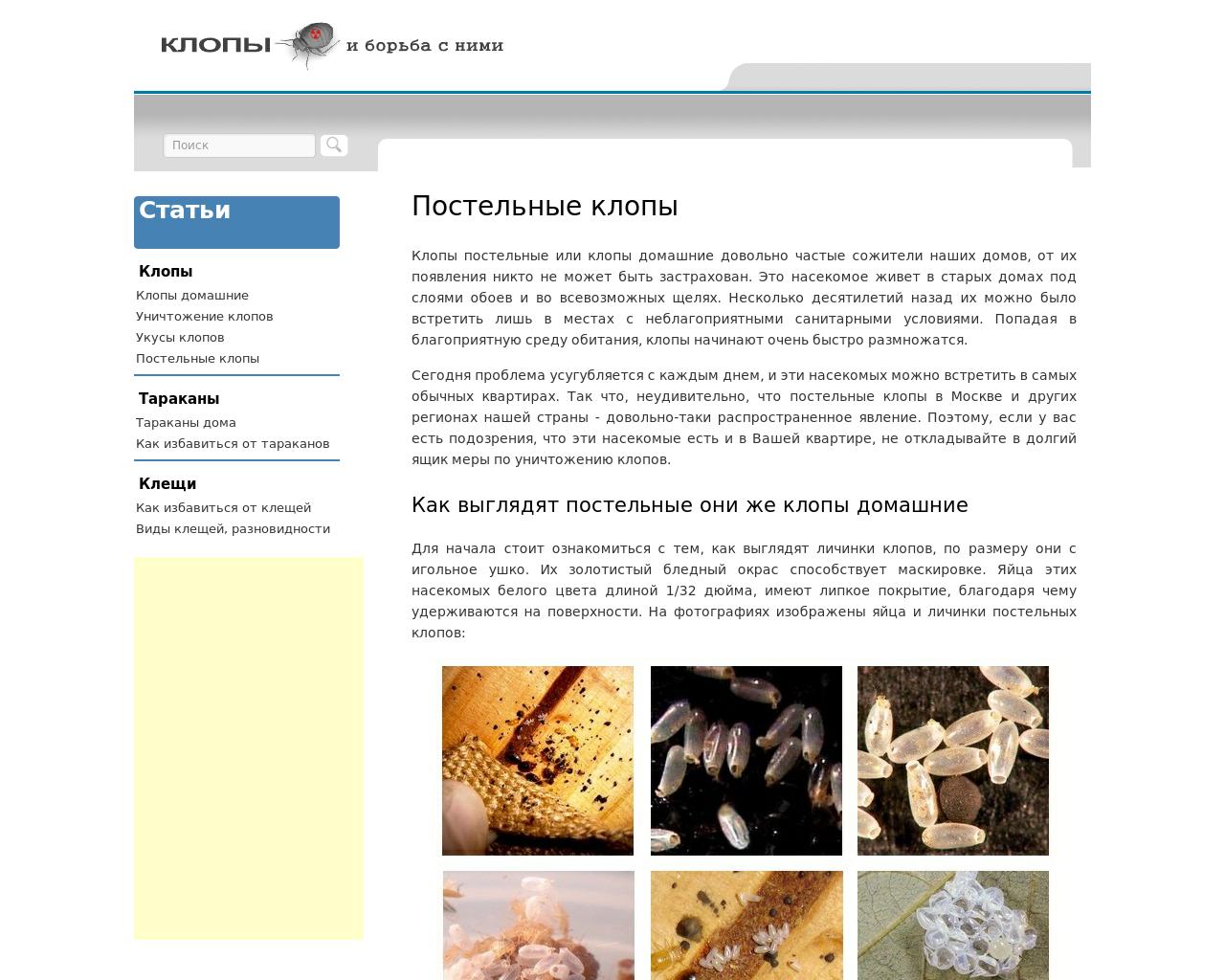 Изображение сайта klopu.ru в разрешении 1280x1024
