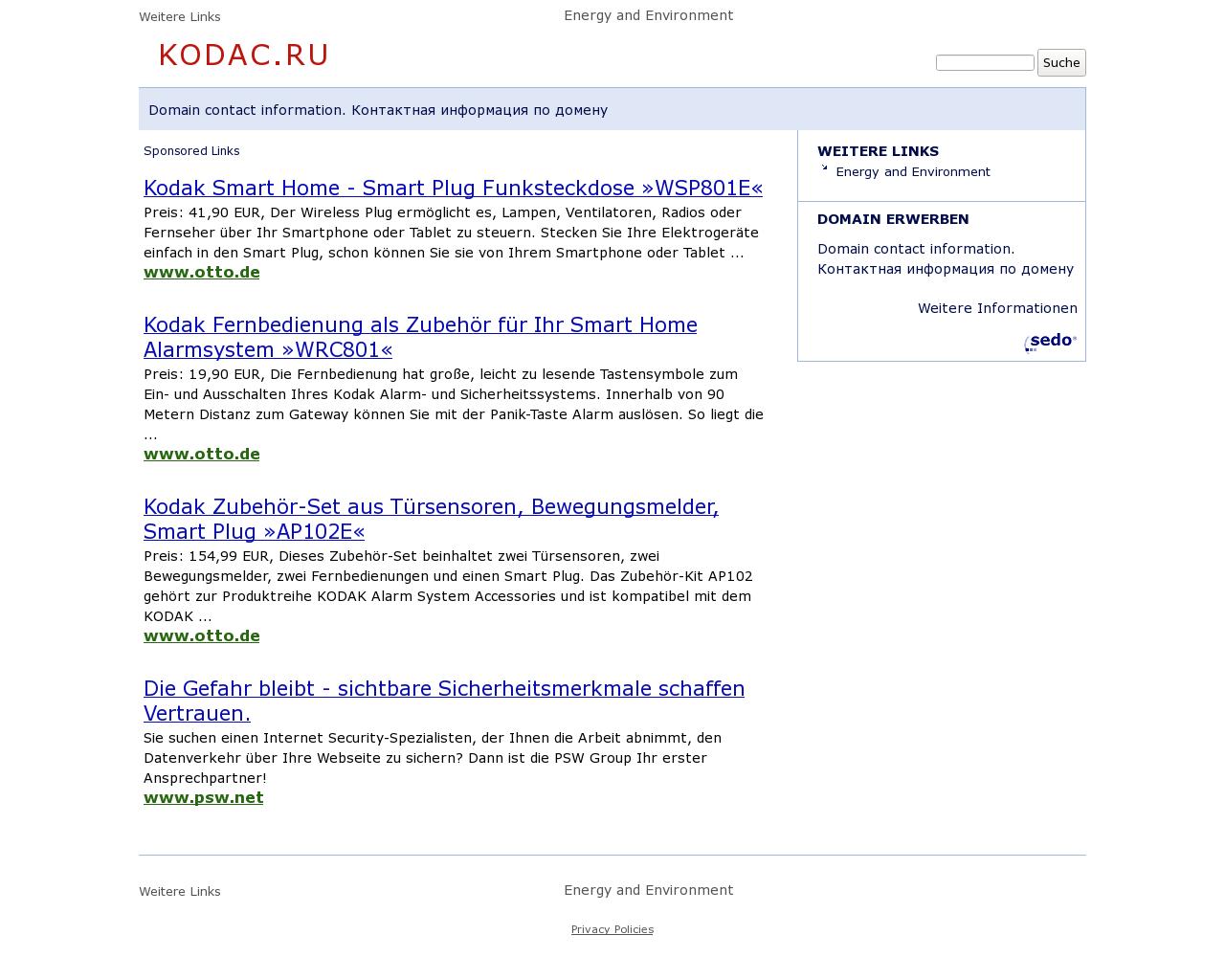 Изображение сайта kodac.ru в разрешении 1280x1024