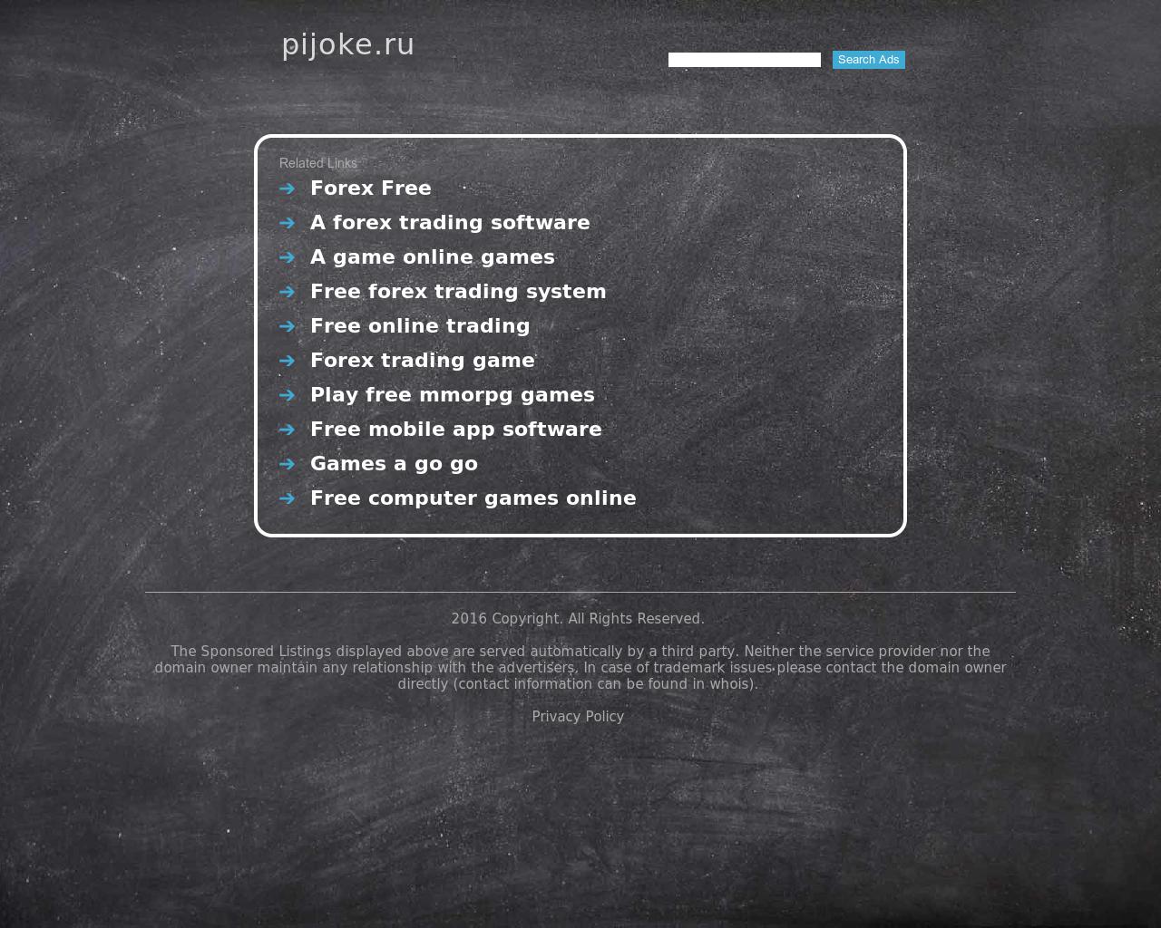 Изображение сайта pijoke.ru в разрешении 1280x1024