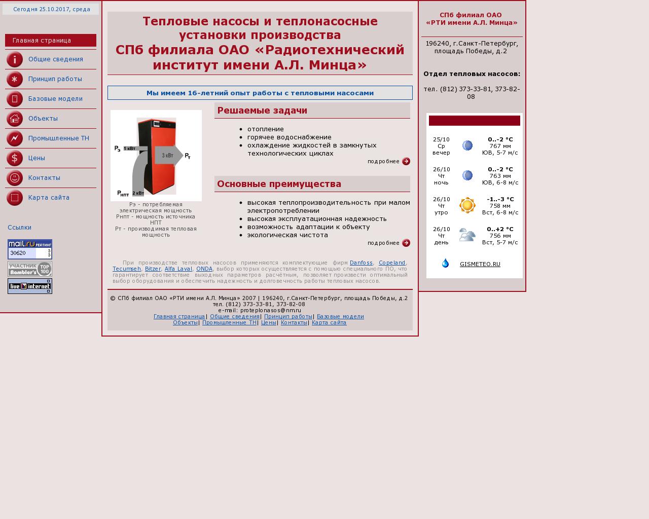 Изображение сайта proteplonasos.ru в разрешении 1280x1024