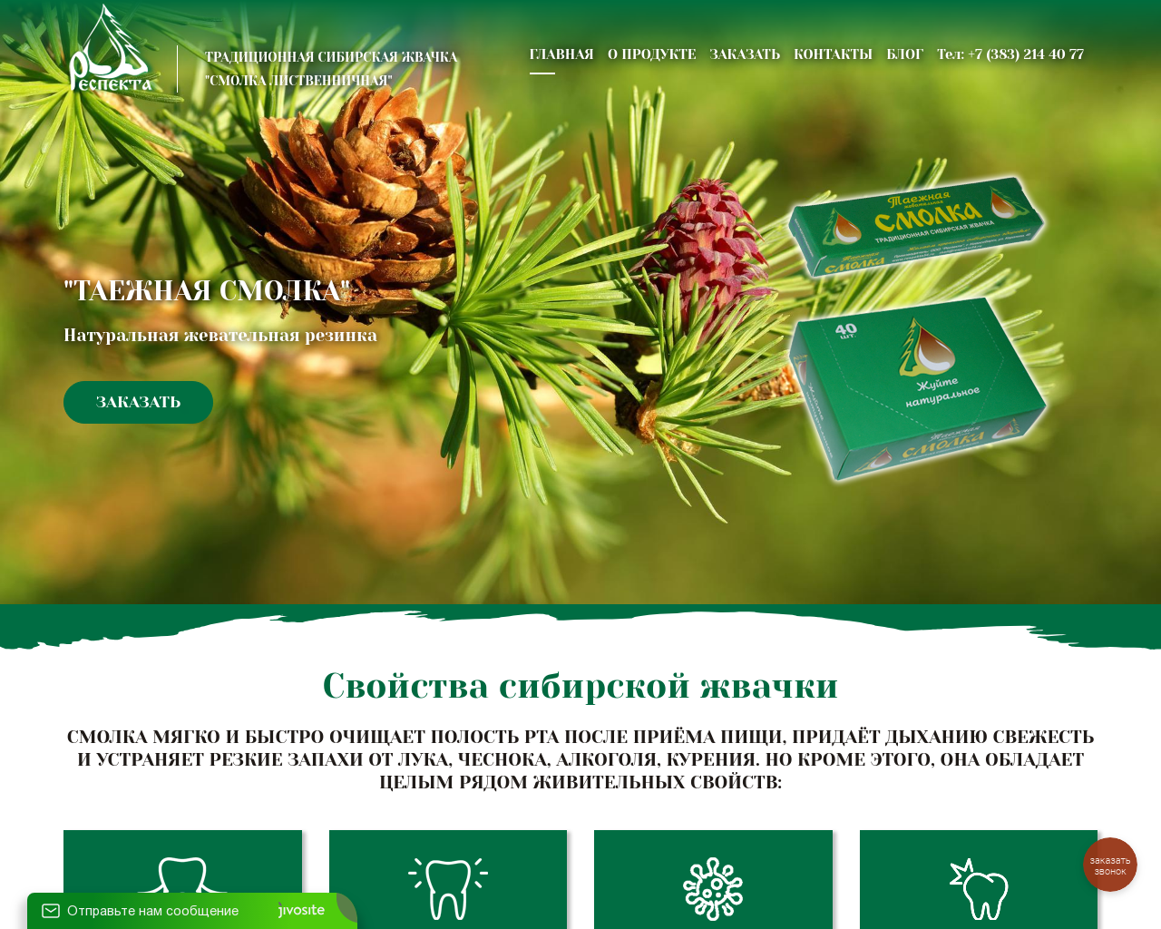 Изображение сайта respekta54.ru в разрешении 1280x1024