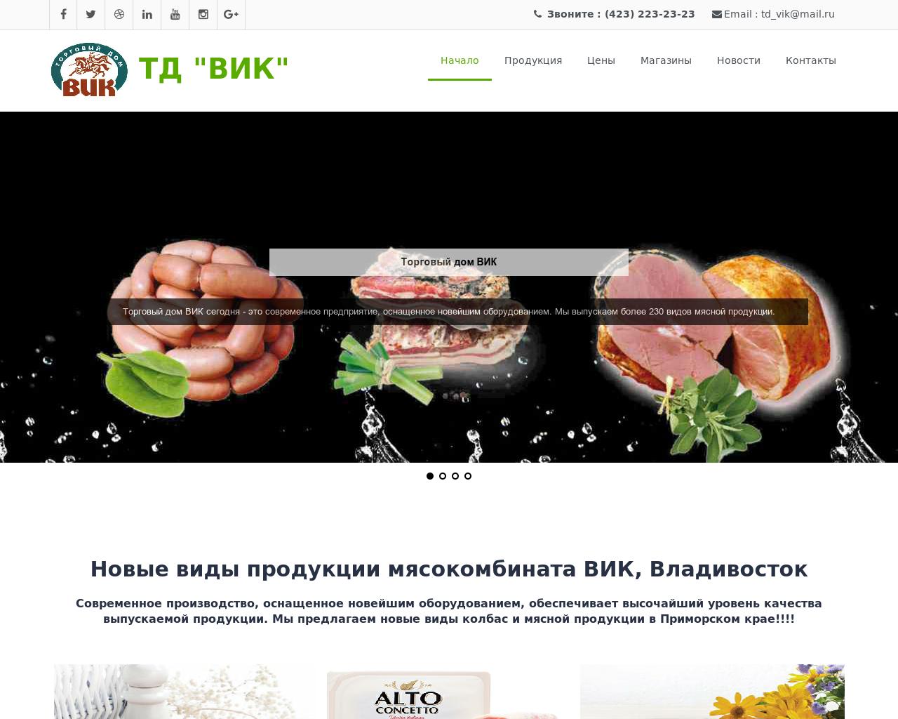 Изображение сайта tdvik.ru в разрешении 1280x1024
