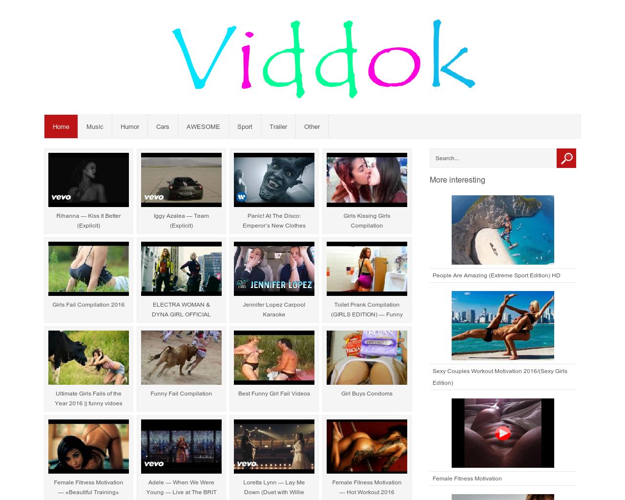 Изображение сайта viddok.ru в разрешении 1280x1024