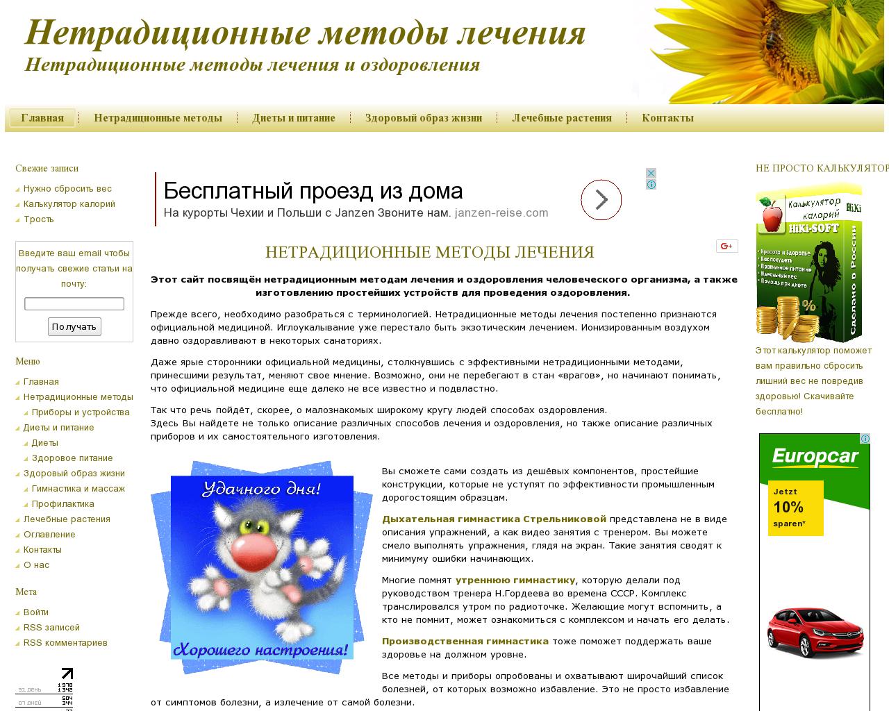 Изображение сайта voviyes.ru в разрешении 1280x1024